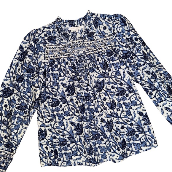 Anthropologie Love The Label Floral Blouse - Picture 9 of 9